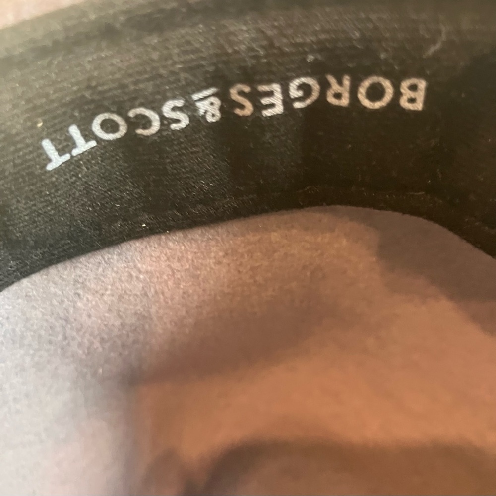 Borges & Scott Doyle Teardrop Fedora 100% Wool Felt Water Repellant 62 cm XL - Picture 11 of 12